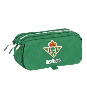 Bolso escolar portatodo safta triple big reciclado real betis balompie 100x215x80 mm