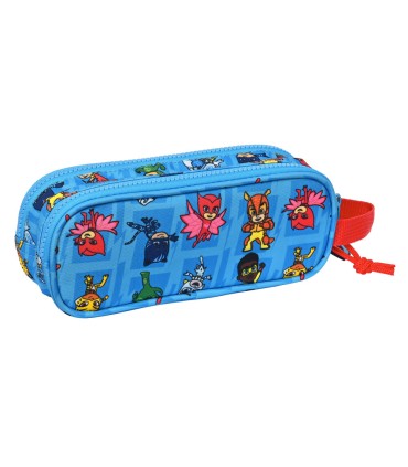 Bolso escolar portatodo safta doble pjmask 80x210x60 mm