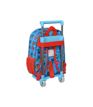 Mochila safta con carro pjmask 340x260x110 mm