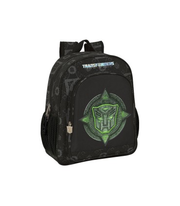 Mochila safta junior adaptable a carro transformers 380x320x120 mm