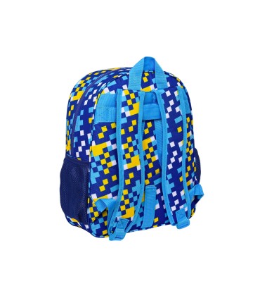 Mochila safta junior adaptable a carro sonic the hedgehog speed 380x320x120 mm