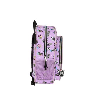 Mochila safta junior adaptable a carro monster high best boots 380x320x120 mm