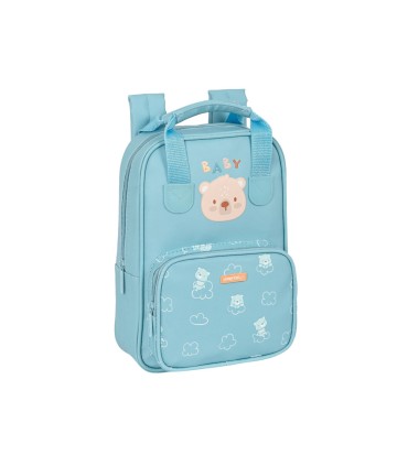 Mochila safta infantil con asas facil limpieza preescolar 280x200x80 mm