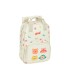 Mochila safta infantil con asas facil limpieza preescolar 280x200x80 mm