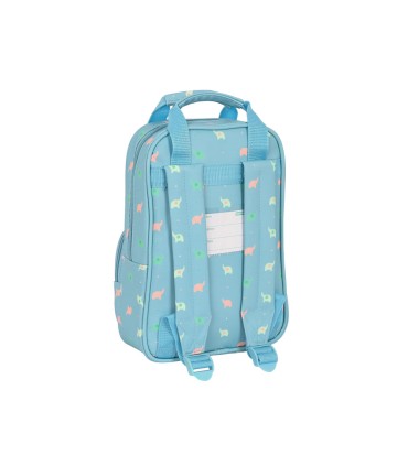 Mochila safta infantil con asas facil limpieza preescolar 280x200x80 mm