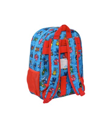 Mochila safta infantil adaptable a carro pjmask 340x260x110 mm