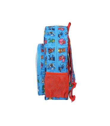 Mochila safta infantil adaptable a carro pjmask 340x260x110 mm