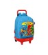 Mochila safta con ruedas compact extraible superthings rescue force 450x330x220 mm