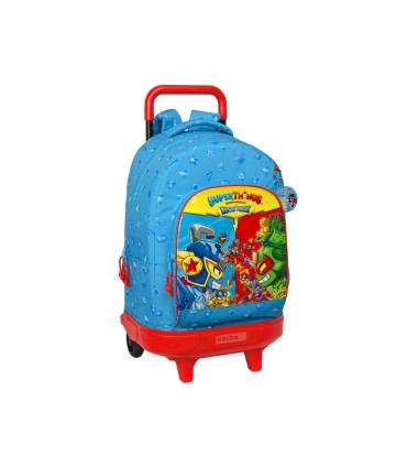 Mochila safta con ruedas compact extraible superthings rescue force 450x330x220 mm