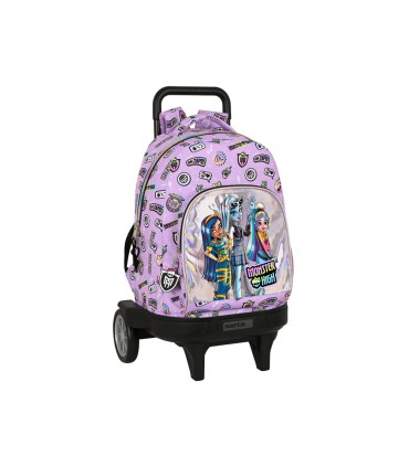 Mochila safta con ruedas compact monster high best boots 450x330x220 mm