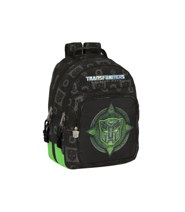 Mochila safta doble con cantoneras adaptable a carro transformers 420x320x150 mm