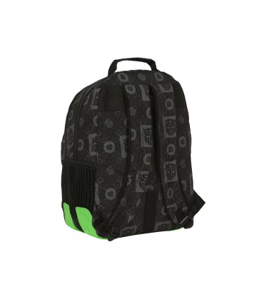 Mochila safta doble con cantoneras adaptable a carro transformers 420x320x150 mm