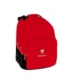 Mochila safta doble con cantoneras adaptable a carro sevilla f.c. corporativa 420x320x150 mm