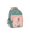 Mochila safta doble con cantoneras adaptable a carro mirabelle swan lake 420x320x150 mm