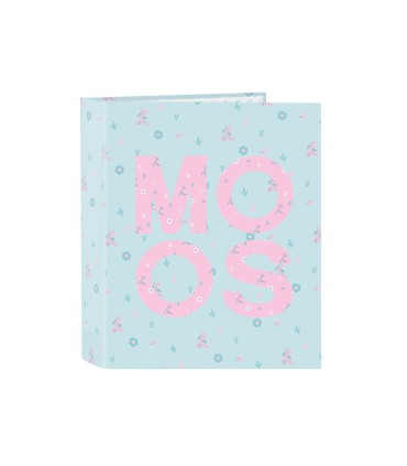 Carpeta 4 anillas lomo ancho safta folio moos garden