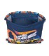 Saco plano safta junior hot wheels speed club 340x260x10 mm