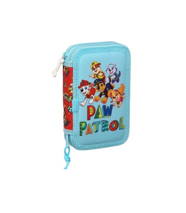 Plumier safta doble cremallera pequeno paw patrol funday 195x125x40 mm