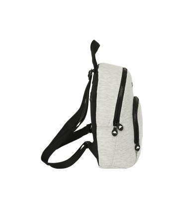 Mochila safta mini kappa grey knit 300x250x130 mm