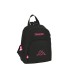 Mochila safta mini kappa black and pink 300x250x130 mm