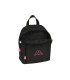 Mochila safta mini kappa black and pink 300x250x130 mm