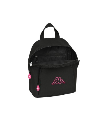 Mochila safta mini kappa black and pink 300x250x130 mm