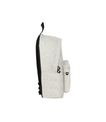 Mochila safta kappa grey knit 420x330x150 mm