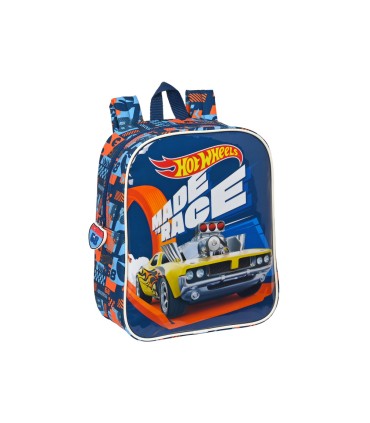 Mochila safta guarderia adapatable a carro hot wheels speed club 270x220x100 mm