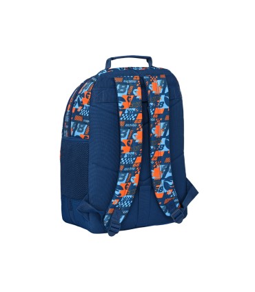 Mochila safta doble con cantoneras adaptable a carro hot wheels speed club 420x320x150 mm