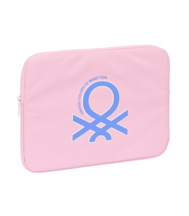 Funda safta para portatil 14 benetton pink 250x340x20 mm