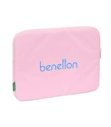 Funda safta para portatil 14 benetton pink 250x340x20 mm