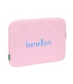 Funda safta para portatil 14\" benetton pink 250x340x20 mm