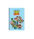 Cuaderno espiral safta folio 80 h 60 gr cuadro 4 mm tapa extradura toy story ready to play