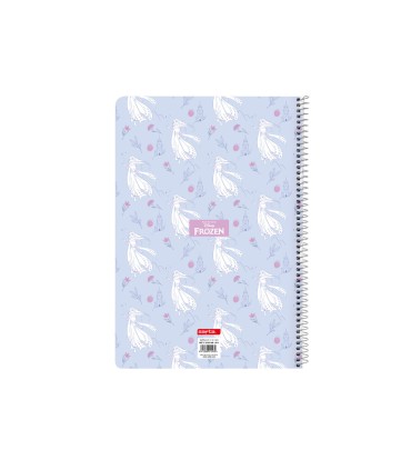 Cuaderno espiral safta folio 80 h 60 gr cuadro 4 mm tapa extradura frozen ii memories