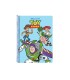 Cuaderno espiral safta cuarto 80 h 60 gr cuadro 4 mm tapa extradura toy story ready to play