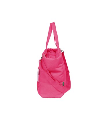 Bolso safta con bolsillo para portatil 141 benetton raspberry 310x540x170 mm