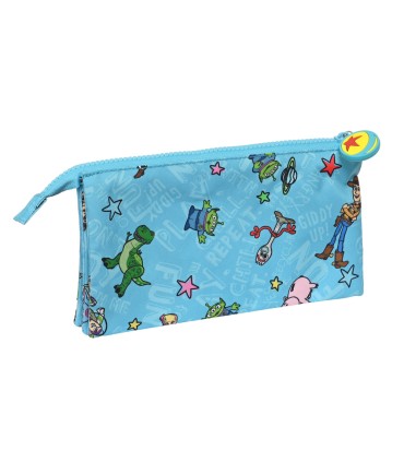 Bolso escolar portatodo safta triple cremallera toy story ready to play 120x220x30 mm