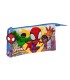 Bolso escolar portatodo safta triple cremallera spidey and his amazing friends team up 120x220x30 mm