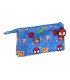 Bolso escolar portatodo safta triple cremallera spidey and his amazing friends team up 120x220x30 mm