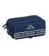 Bolso escolar portatodo safta triple cremallera kappa navy 100x215x80 mm