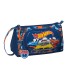 Bolso escolar portatodo safta con bolsillo desplegable vacio hot wheels speed club 110x200x85 mm