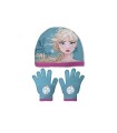 Set gorro y guantes safta navidad frozen