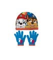 Set gorro y guantes infantil safta navidad paw patrol