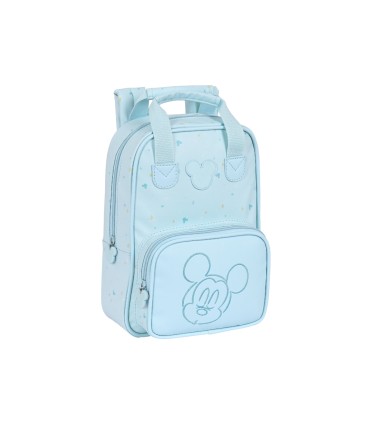 Mochila escolar safta mickey mouse baby con asas 200x80x280 mm