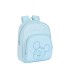 Mochila escolar safta mickey mouse baby adaptable a carro 280x100x340 mm