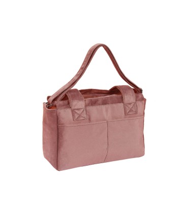 Bolso safta adaptable a carro bebe marsala 460x150x260 mm