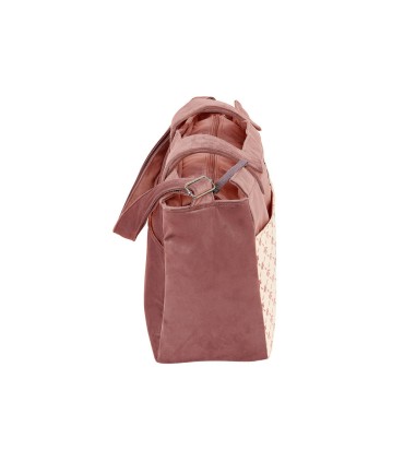 Bolso safta adaptable a carro bebe marsala 460x150x260 mm