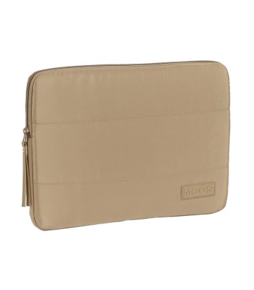 Funda para portatil 14 safta moos capsula camel 340x20x250 mm