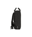 Cartera escolar safta business (black-blue-grey) mochila para portatil 13,3\"+usb 290x110x390 mm