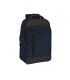 Cartera escolar safta business black blue grey mochila ordenador 156 290x150x440 mm