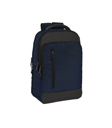 Cartera escolar safta business black blue grey mochila ordenador 156 290x150x440 mm